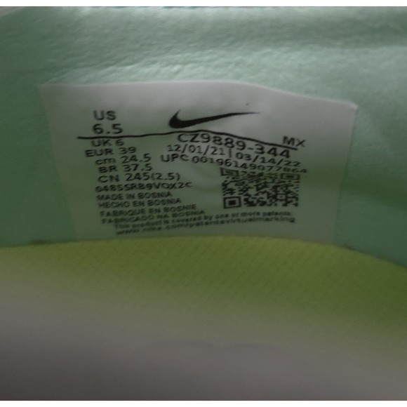 Nike Phantom GT2 Elite DF FG Men's 6.5 Barely Green/Blackened‎ Blue CZ9889-343 - Picture 12 of 12